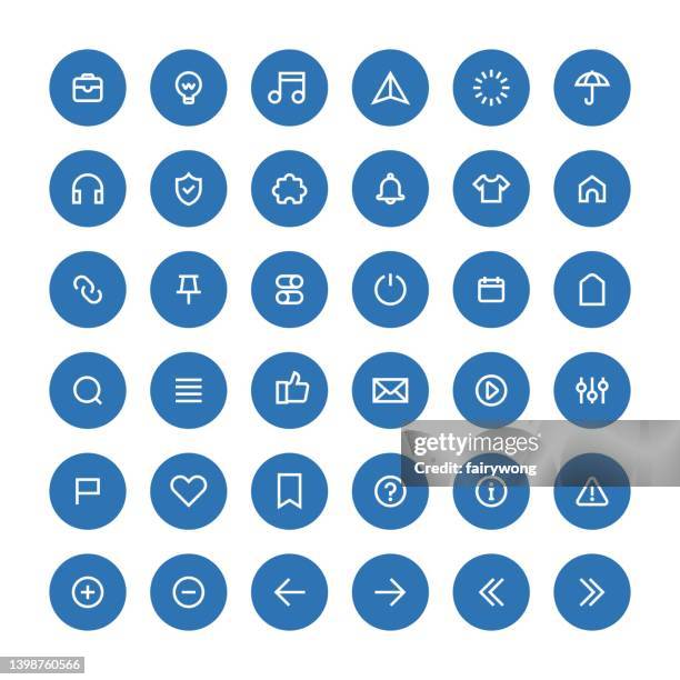 user interface icons - software update smartphone stock illustrations