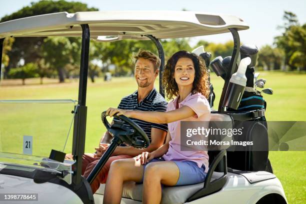 Cart Ride Picter Riding Golf Cart Photos and Premium High Res Pictures - Getty Images