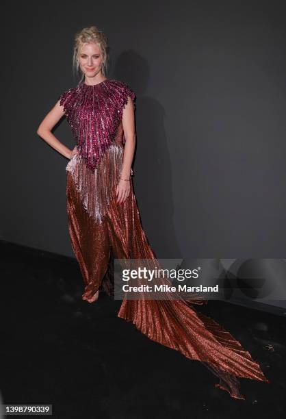 Melanie Thierry attends the annual Kering "Women in Motion" awards at Place de la Castre on May 22, 2022 in Cannes, France.