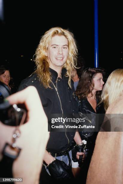 American guitarist and songwriter Duff McKagan attends the 17th Annual American Music Awards, held at the Shrine Auditorium in Los Angeles,...