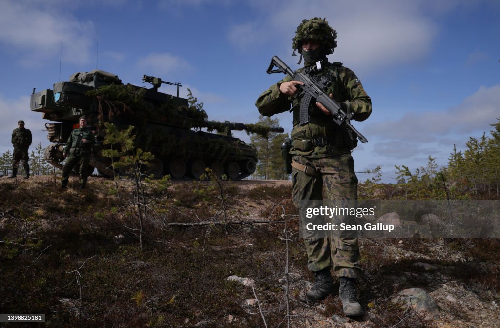 Finland Holds Lightning Strike 22 Military Exercise