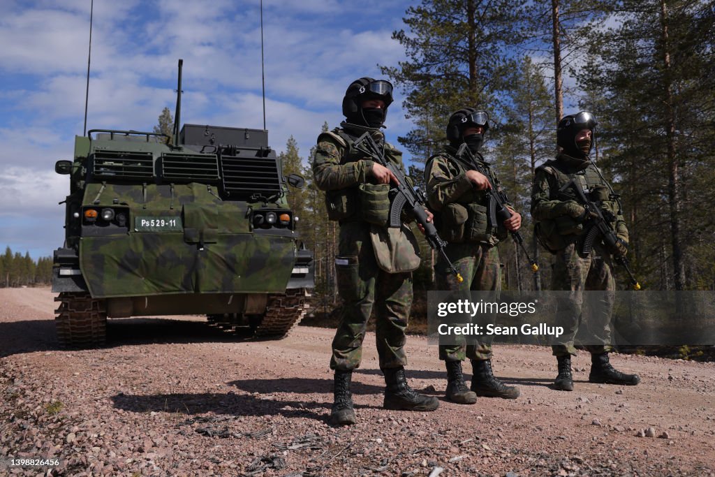 Finland Holds Lightning Strike 22 Military Exercise