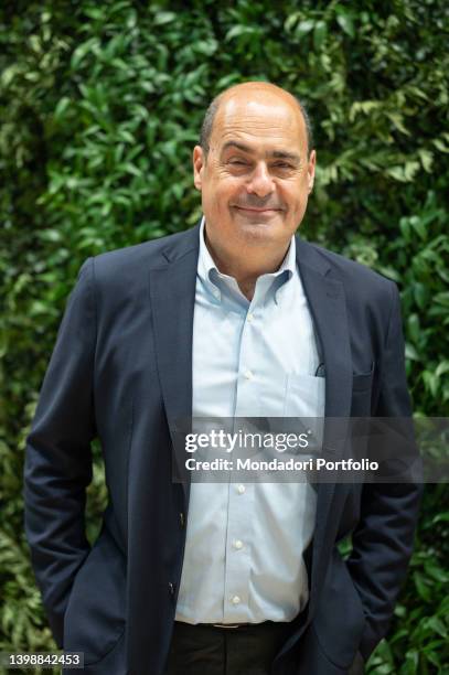 Italian politician Nicola Zingaretti at the Turin Book Fair. Turin , May 20th, 2022