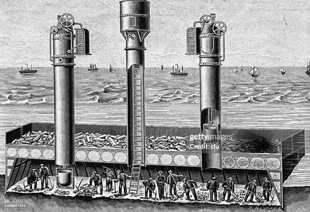 Working underwater with compressed air
