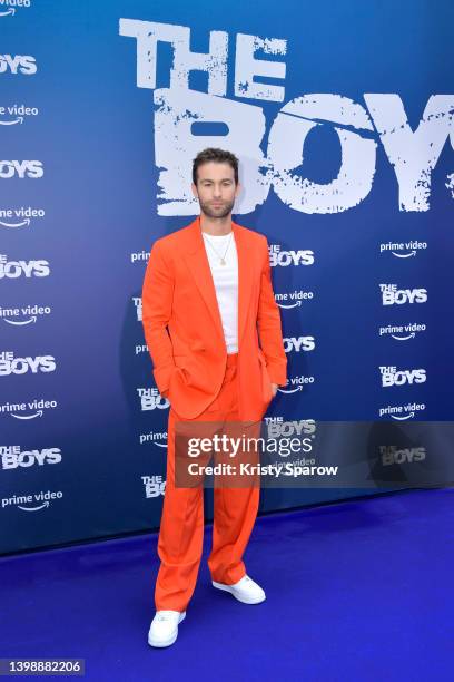 Chace Crawford attends the "The Boys - Season 3" special screening at Le Grand Rex on May 23, 2022 in Paris, France.