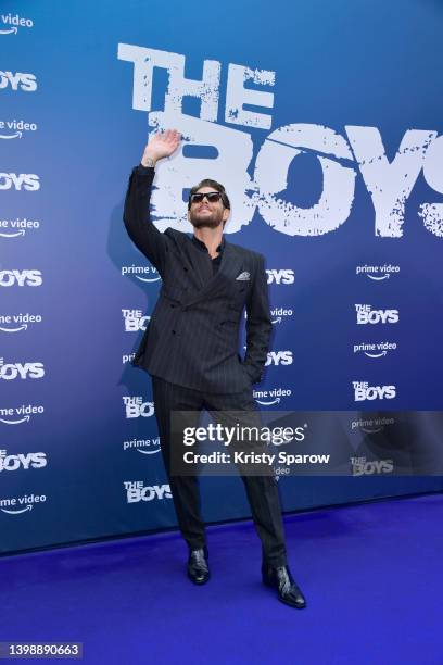 Jensen Ackles attends the "The Boys - Season 3" special screening at Le Grand Rex on May 23, 2022 in Paris, France.