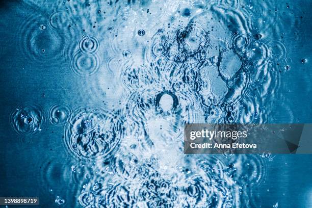 Many Drops Many Ripples Water Drop Ripple Effect Photos and Premium High Res Pictures - Getty ...