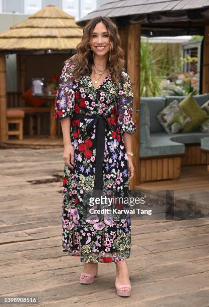 Myleene Klass attends the Chelsea Flower Show on May 23, 2022 in London, England.