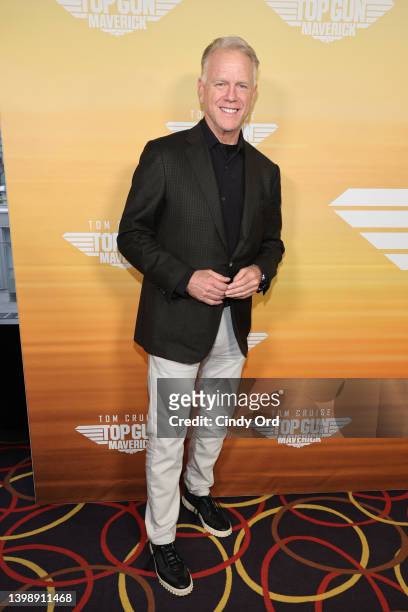 Boomer Esiason attends the "Top Gun: Maverick" New York Screening at AMC Magic Johnson Harlem on May 23, 2022 in New York City.