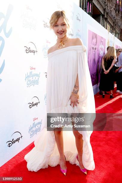 Grace VanderWaal attends Disney's "Hollywood Stargirl" Premiere at El Capitan Theatre on May 23, 2022 in Los Angeles, California.