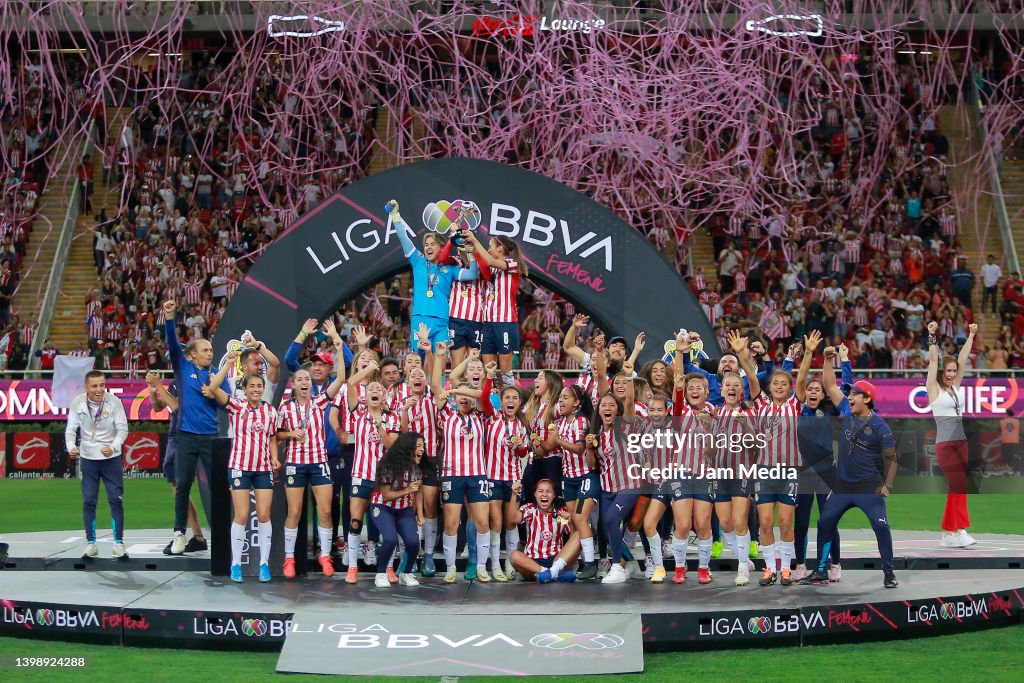 Chivas v Pachuca - Final Torneo Grita Mexico C22 Liga MX Femenil