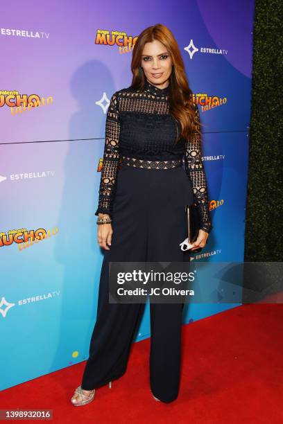 Lianna Grethel attends "Tengo Talento, Mucho Talento" Season 26 Top 12 on May 23, 2022 in Burbank, California.