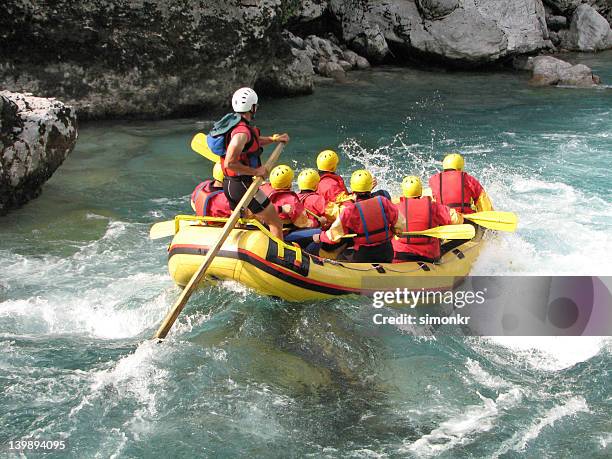 white water rafting - white water rafting stock pictures, royalty-free photos & images