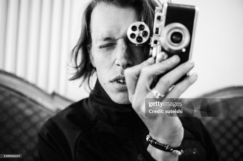 Der Modefotograf.