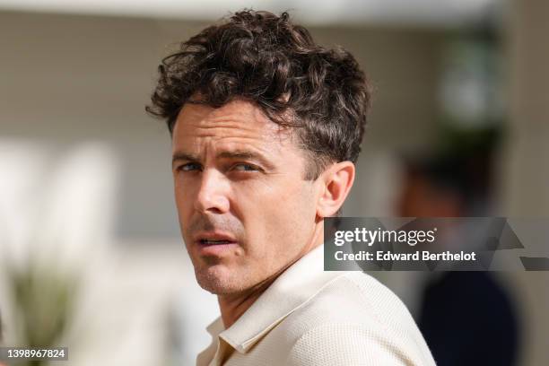 Casey Affleck is seen during the 75th annual Cannes film festival on May 23, 2022 in Cannes, France.