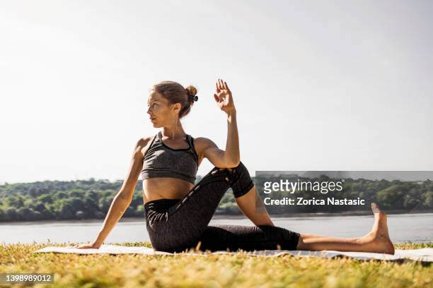 10,413 Cross Legged Stretch Stock Photos, High-Res Pictures, and