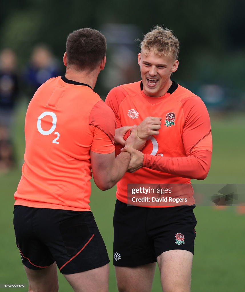 England Training Session