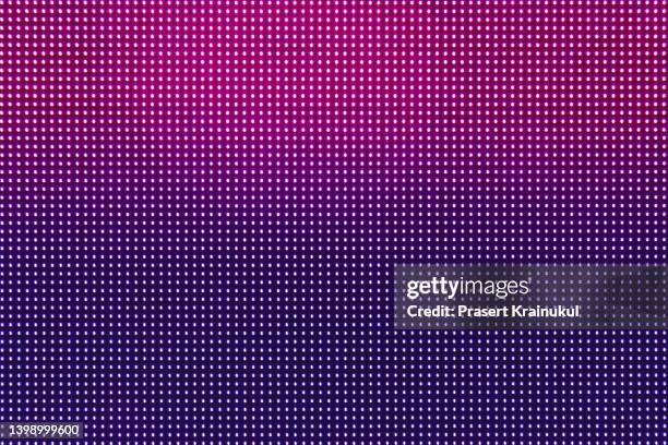 dot rgb tv background. dots are used for background design - led 個照片及圖片檔