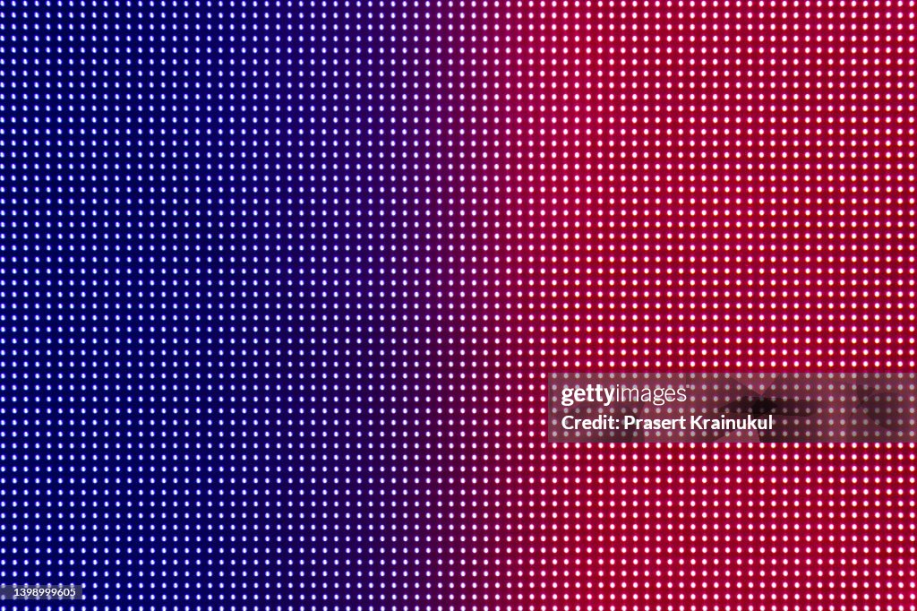 Dot RGB tv background. dots are used for background design