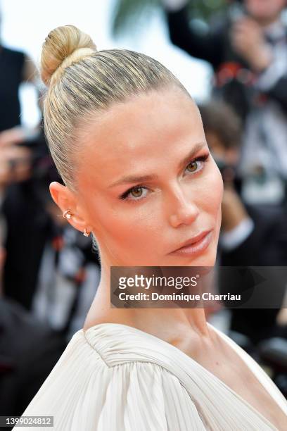 Natasha Poly attends the 75th Anniversary celebration screening of "The Innocent " during the 75th annual Cannes film festival at Palais des...