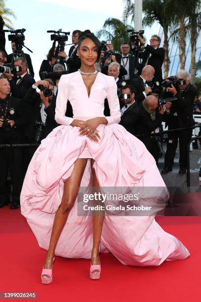 Jourdan Dun attends the 75th Anniversary celebration screening of "The Innocent " during the 75th annual Cannes film festival at Palais des Festivals...