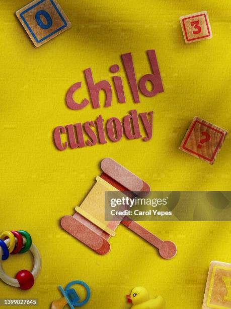 child custody digital image - hammer logo stock pictures, royalty-free photos & images