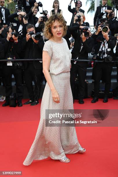 President of the Un Certain Regard Jury Valeria Golino attends the 75th Anniversary celebration screening of "The Innocent " during the 75th annual...