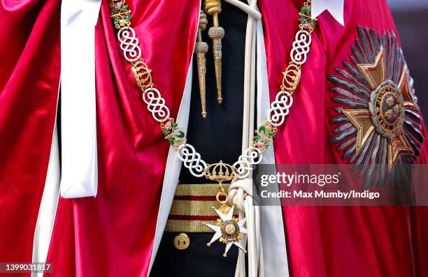 Prince Charles, Prince of Wales, Great Master of the Honourable Order of the Bath, attends a Service of Installation of Knights Grand Cross of the...