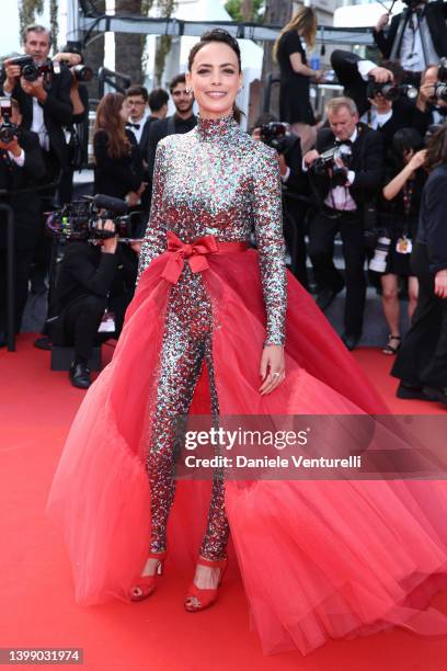 Bérénice Bejo attends the 75th Anniversary celebration screening of "The Innocent " during the 75th annual Cannes film festival at Palais des...