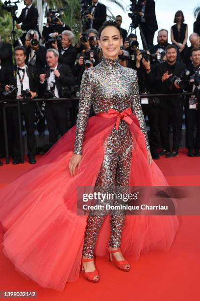 Bérénice Bejo attends the 75th Anniversary celebration screening of "The Innocent " during the 75th annual Cannes film festival at Palais des...