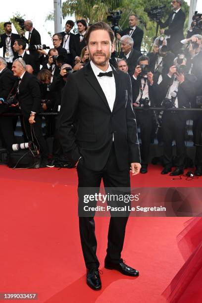 Daniel Brühl attends the 75th Anniversary celebration screening of "The Innocent " during the 75th annual Cannes film festival at Palais des...