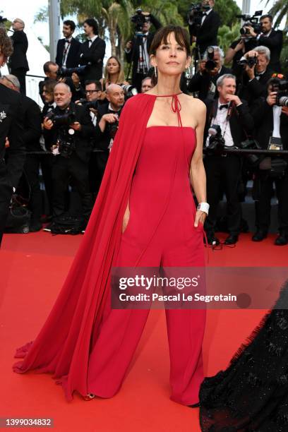 Sophie Marceau attends the 75th Anniversary celebration screening of "The Innocent " during the 75th annual Cannes film festival at Palais des...