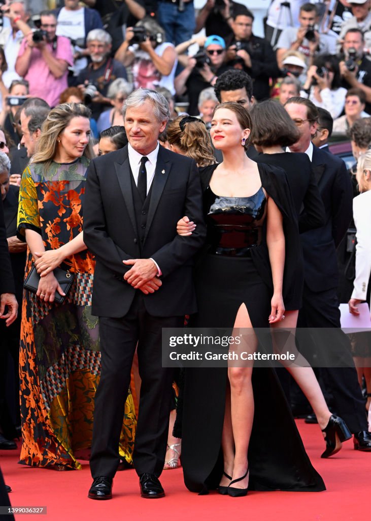 Viggo Mortensen and Léa Seydoux attend the 75th Anniversary... News