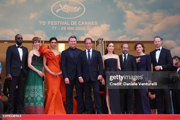 Jury Member Ladj Ly, Jury Member Rebecca Hall, Jury Member Deepika Padukone, Jury Member Jeff Nichols, President of the Jury of the 75th Cannes Film...