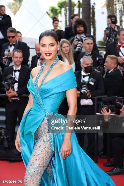 Ariadna Gutierrez attends the 75th Anniversary celebration screening of "The Innocent " during the 75th annual Cannes film festival at Palais des...