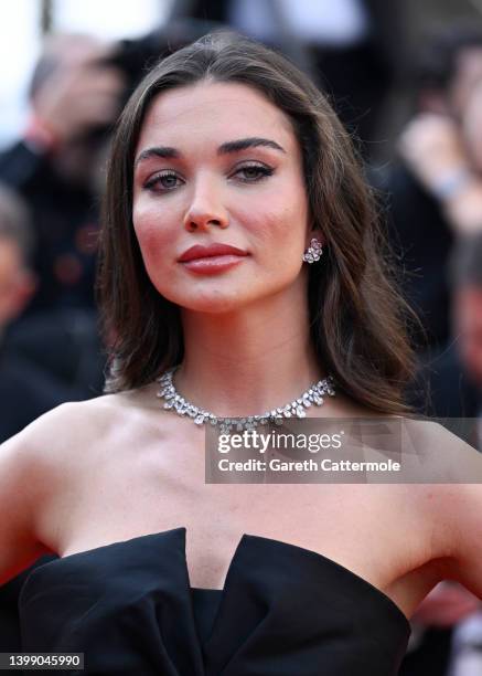 Amy Jackson attends the 75th Anniversary celebration screening of "The Innocent " during the 75th annual Cannes film festival at Palais des Festivals...