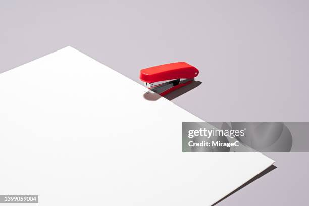 Staplered Stapled Pages Photos and Premium High Res Pictures - Getty Images