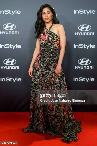 Mina El Hammani attends 'Instyle Beauty Night' party at Real Fabrica de Tapices on May 24, 2022 in Madrid, Spain.