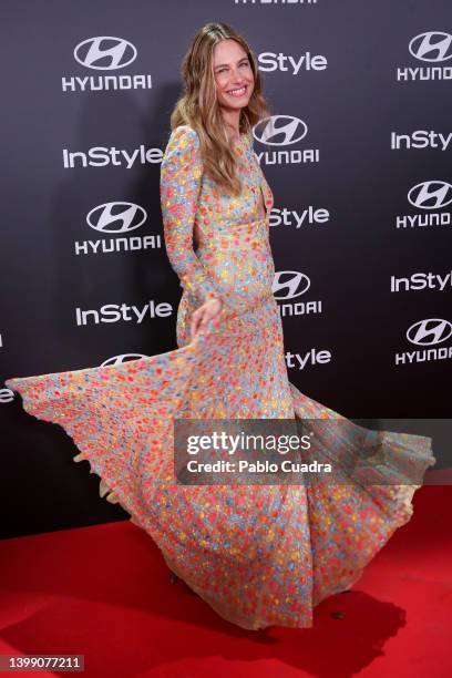 Model Martina Klein attends 'Instyle Beauty Night' party at the Real Fabrica De Tapices on May 24, 2022 in Madrid, Spain.