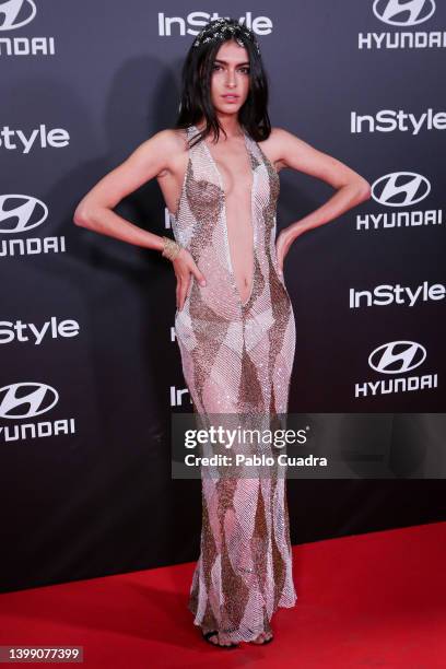 Lucia Romero Ezama, Aka Lucia Rivera, attends 'Instyle Beauty Night' party at the Real Fabrica De Tapices on May 24, 2022 in Madrid, Spain.