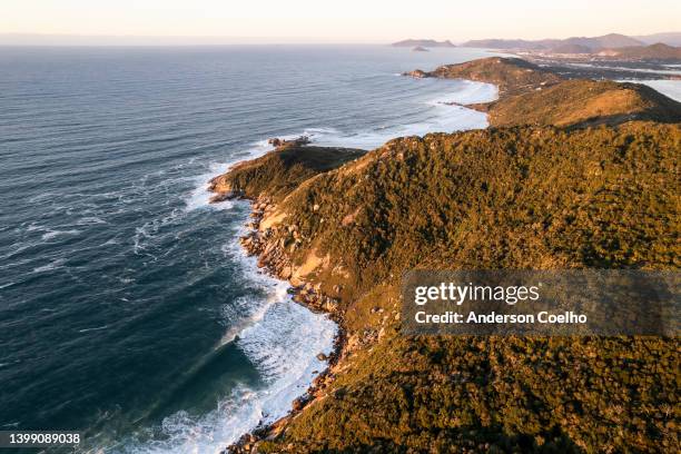 dawn in a region of mountains and sea - southern brazil stock pictures, royalty-free photos & images