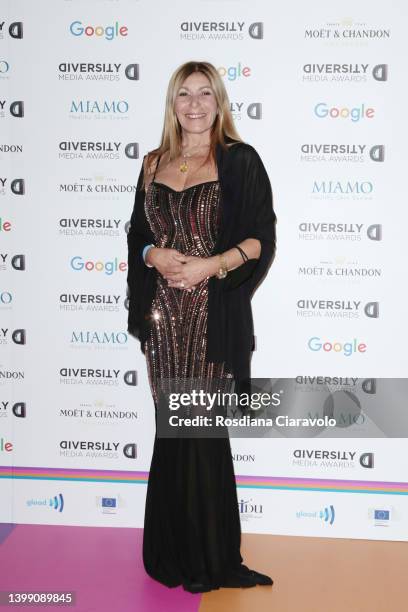 Irene Bozzi attends the Diversity Media Awards 2022 at Teatro Franco Parenti on May 24, 2022 in Milan, Italy.