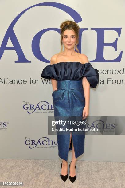 Nasim Pedrad attends the 47th Annual Gracie Awards Gala at Beverly Wilshire, A Four Seasons Hotel on May 24, 2022 in Beverly Hills, California.