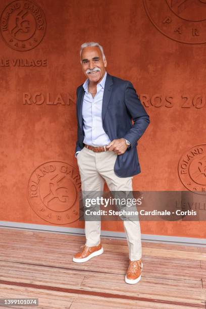 Mansour Bahrami at Roland Garros on May 24, 2022 in Paris, France.