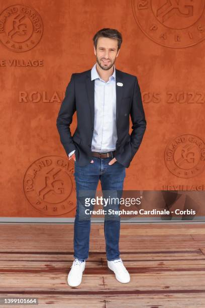 Tony Estanguet at Roland Garros on May 24, 2022 in Paris, France.