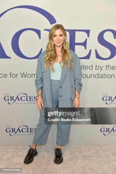 Christina Perri attends the 47th Annual Gracie Awards Gala at Beverly Wilshire, A Four Seasons Hotel on May 24, 2022 in Beverly Hills, California.
