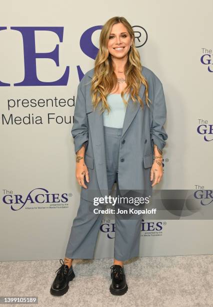 Christina Perri attends the 47th Annual Gracie Awards Gala at Beverly Wilshire, A Four Seasons Hotel on May 24, 2022 in Beverly Hills, California.