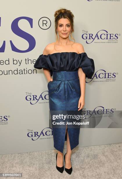 Nasim Pedrad attends the 47th Annual Gracie Awards Gala at Beverly Wilshire, A Four Seasons Hotel on May 24, 2022 in Beverly Hills, California.