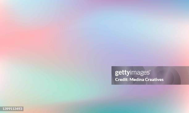 colorful mesh gradient blurred abstract background - electromagnetic spectrum stock illustrations