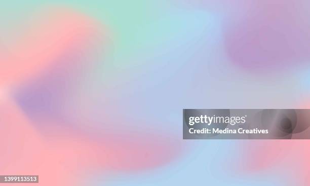 colorful mesh gradient blurred abstract background - electromagnetic spectrum vector stock illustrations